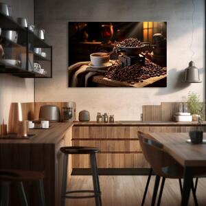 Kávové obrazy do kuchyně Kouzlo kávových zrn