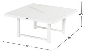 Dion zahradní stolek Hartman o rozměru 88x88x40cm Barva: Royal White