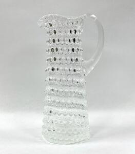 Sklárna Častolovice - Džbán 1,2l - Hobnail - Ananas - křišťál