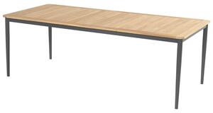 Hartman Silencio teakový zahradní stůl s alu podnoží rozměr: 220x100cm