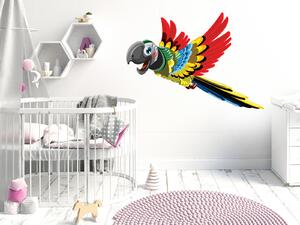 Pestrobarevný papoušek 45 x 33 cm