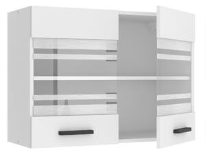 Kuchyňská skříňka Belini Premium Full Version horní 80 cm bílý mat