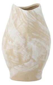 Béžová váza z kameniny (výška 31 cm) Obsa – Bloomingville