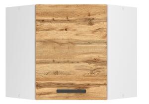 Kuchyňská skříňka Belini Premium Full Version horní rohová 60 cm dub wotan