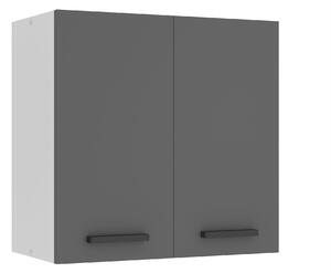 Kuchyňská skříňka Belini Premium Full Version horní 60 cm šedý mat