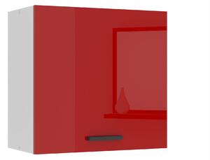 Kuchyňská skříňka Belini Premium Full Version horní 60 cm červený lesk