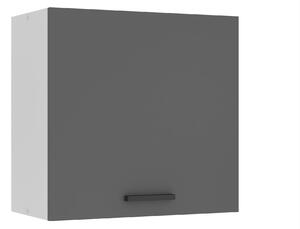 Kuchyňská skříňka Belini Premium Full Version horní 60 cm šedý mat