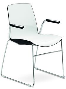INFINITI - Židle NOW SLEDGE s područkami