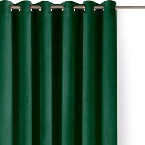 Zelený sametový dimout závěs 200x175 cm Velto – Filumi