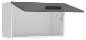 Kuchyňská skříňka Belini Premium Full Version nad digestoř 60 cm šedý mat