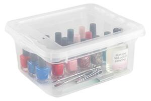 Keeeper Úložný box s víkem (má 2 funkce) BEA Clearbox 1,7L, 19,5 x 16,5 x 8,5 cm