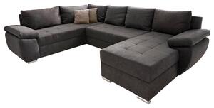 SEDACÍ SOUPRAVA, textil, hnědá P & B - Sedací soupravy, Online Only