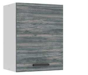 Kuchyňská skříňka Belini Premium Full Version horní 45 cm šedý antracit Glamour Wood