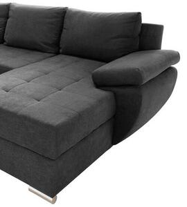 SEDACÍ SOUPRAVA, textil, antracitová P & B - Sedací soupravy, Online Only