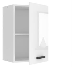 Kuchyňská skříňka Belini Premium Full Version horní 40 cm bílý lesk