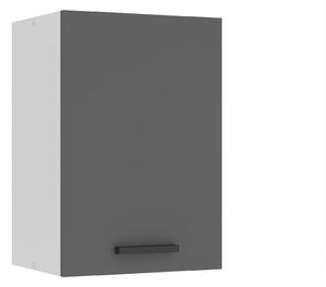 Kuchyňská skříňka Belini Premium Full Version horní 40 cm šedý mat