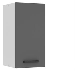 Kuchyňská skříňka Belini Premium Full Version horní 30 cm šedý mat