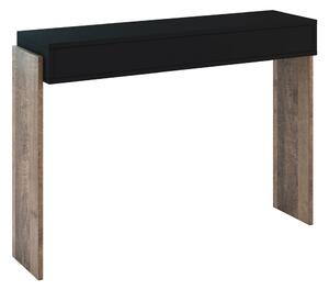 Konzolový stolek ZUBIA černá/dub colonial grande