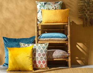 Indy blue/yellow polstr/potah na zahradní nábytek Hartman potah: 123x50x8cm polohovací židle