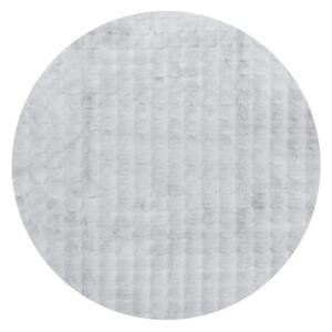 Světle šedý pratelný kulatý koberec ø 100 cm Bubble Grey – Mila Home