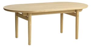 Designový konferenční stolek Wally 130 cm přírodní dub