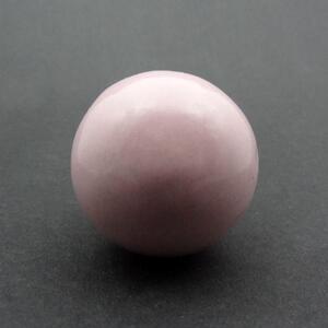 Keramická úchytka-Koule růžová Barva kovu: antik tmavá