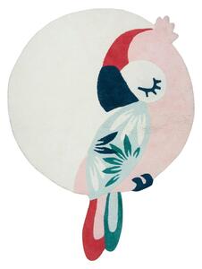 Dětský koberec ø 120 cm Tropical Parrot – Lilipinso
