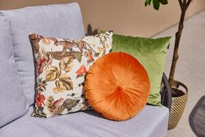 Jolie kulatý dekorační polštář Hartman o rozměru r.40x12cm Barva: orange