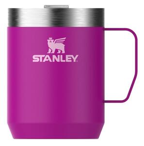 Růžový termo hrnek z nerezové oceli 230 ml Stay-Hot Camp Mug Violet Blossom – Stanley