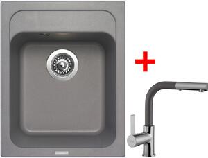Set Sinks CLASSIC 400 Titanium+ENIGMA S GR