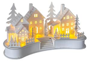 Retlux LED Vánoční dekorace LED/2xAA vesnice FT0527