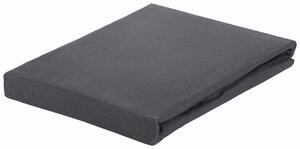 ELASTICKÉ PROSTĚRADLO, antracitová, 100/200 cm Novel - Prostěradla