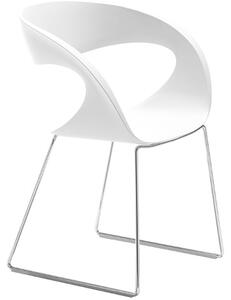 MIDJ - Židle RAFF s ližinovou podnoží