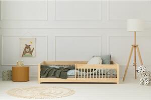Dětská postel z borovicového dřeva v přírodní barvě 140x200 cm Mila CPW – Adeko