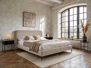 POSTEL BOXSPRING, 180/200 cm, béžová MID.YOU - Online Only postele, Online Only