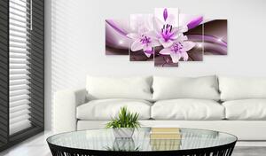 Obraz - Fialová pouštní lilie 100x50