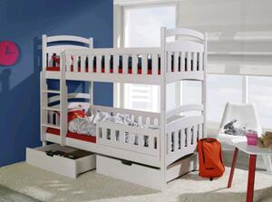 Dětská patrová postel z masivu DOMINIK II