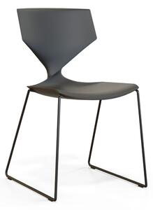 TONON - Židle QUO s ližinovou podnoží