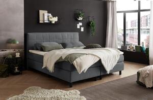 AMERICKÁ POSTEL, 180/200 cm, antracitová MID.YOU - Online Only postele, Online Only