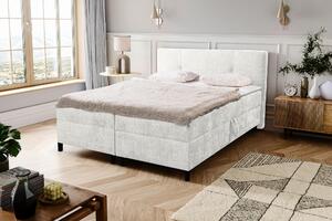 AMERICKÁ POSTEL, 180/200 cm, krémová MID.YOU - Postele s úložným prostorem, Online Only