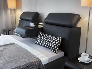 Luxusní kožená postel TALIA Plocha spaní 160x200