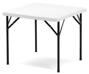 AJ Produkty Skládací stůl KLARA, 860x860 mm, plastová deska