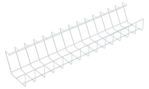 AJ Produkty Držák na kabely, 790x185x105 mm, stříbrný