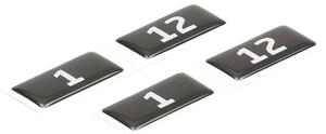 AJ Produkty Nálepky s čísly, 40x20mm, čísla 1-500