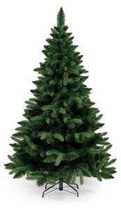 Umělý vánoční stromek- Borovice se šiškami 160 cm