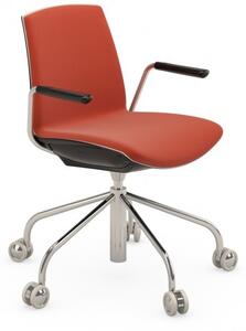 INFINITI - Kancelářská židle NOW SWIVEL čalouněná s područkami
