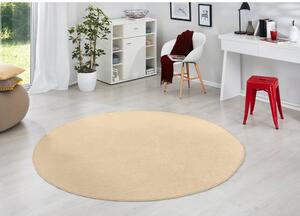 Béžový kulatý koberec ø 133 cm Fancy – Hanse Home
