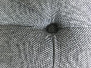 (2532) CANYON Chesterfield luxusní pohovka šedý melír