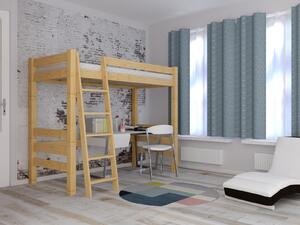 Vomaks Patrová zvýšená postel 8X8 11A Rozměr: 80 x 180 cm, Barva: barva šedá