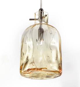 Designová závěsná lampa Bossa Nova 15 cm jantarová